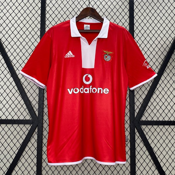 Tailandia Camiseta Benfica Replica Primera Ropa Retro 2004